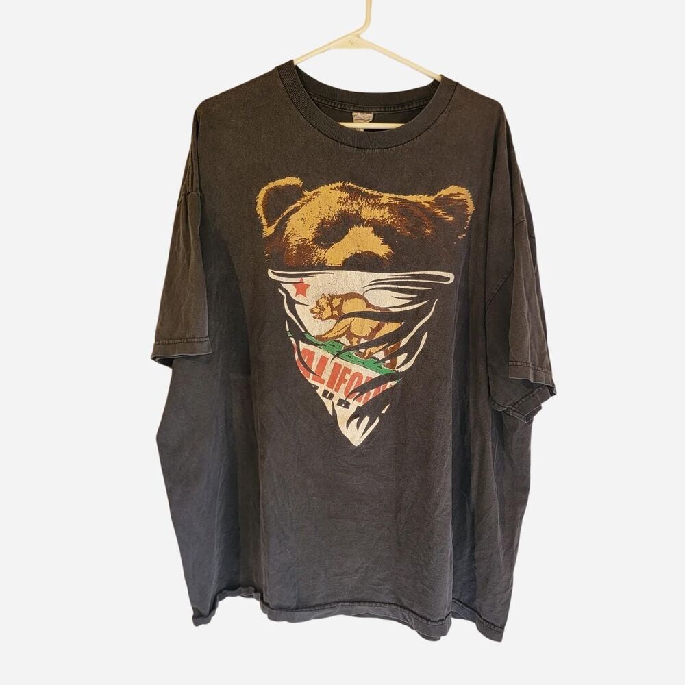 Unbranded Men's Black and Grey T-shirt